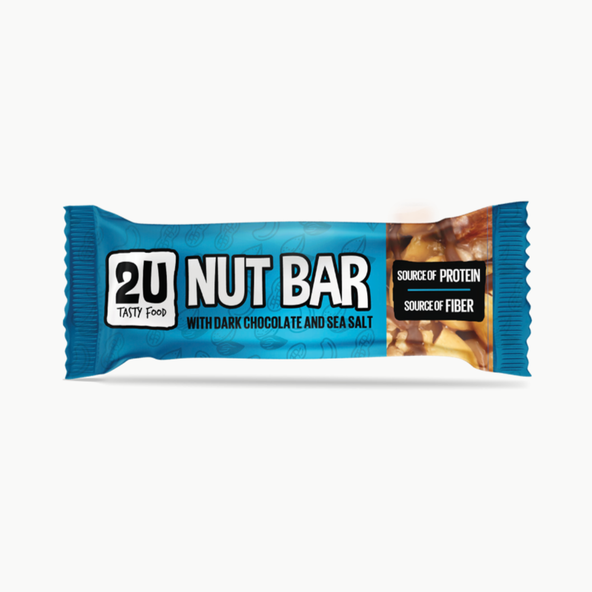 Nut bar dark chocolate & sea salt 40g Nut Bar Dark Chocolate & Sea Salt - Image 1