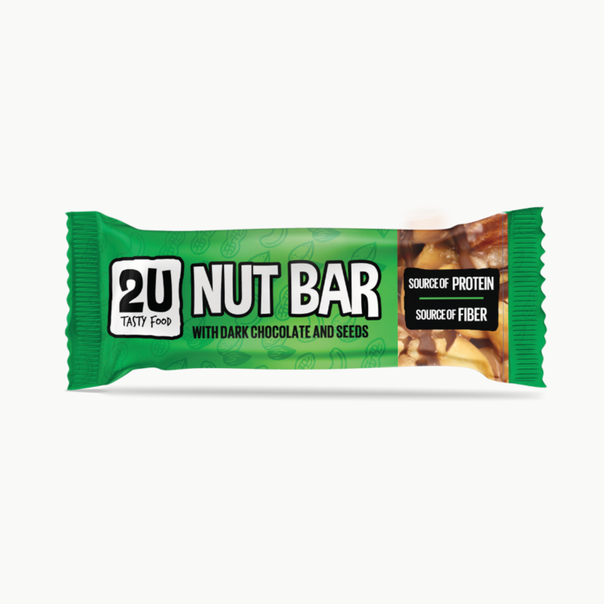 Nut bar dark chocolate & seeds 40g Nut Bar Dark Chocolate & Seeds - Image 1