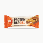 Protein Bar with Caramel Flavored Milk Coating